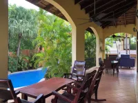 Beautiful Villa, Private Pool, Amazing Gardens! Walkable 5 Bedrooms Hotels in Puerto Carrillo