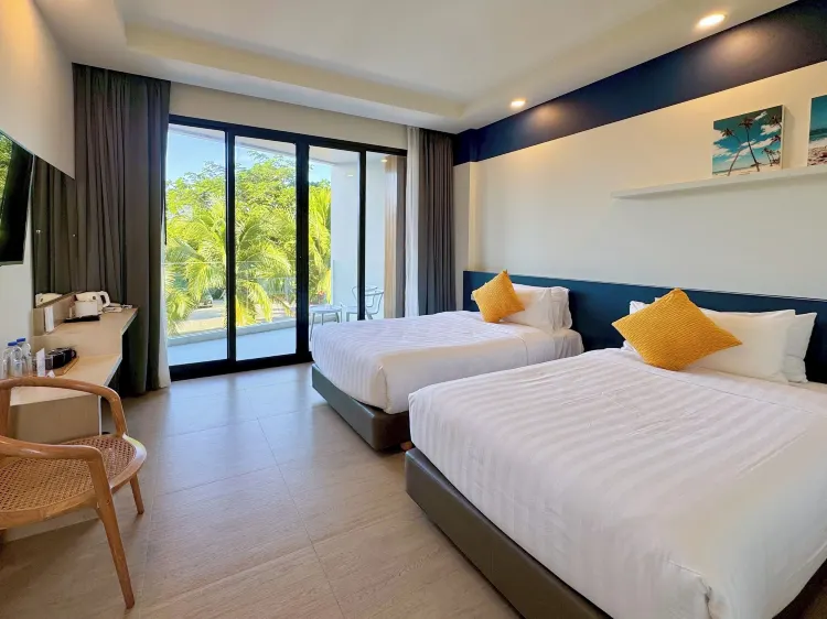 ห้องดีลักซ์ 1 ที่นอน