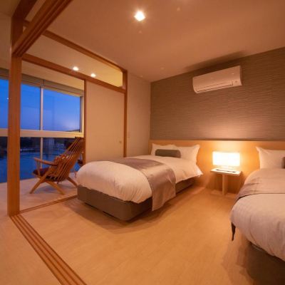 朱の海 和ベッドツイン (禁煙) 鳥羽グランドホテル クーポン