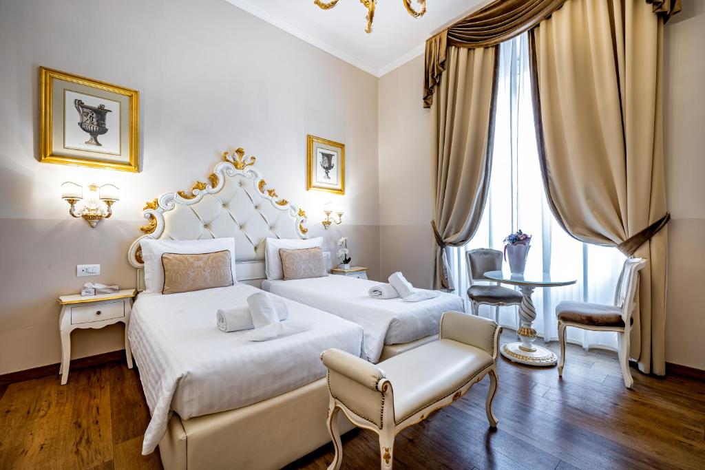 豪华双人或双床房