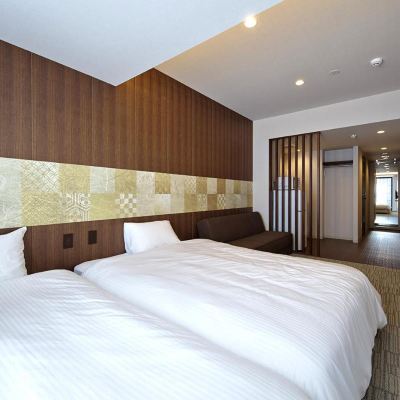 高級雙床房 圍爐裡旅館-京都站東本願寺優惠