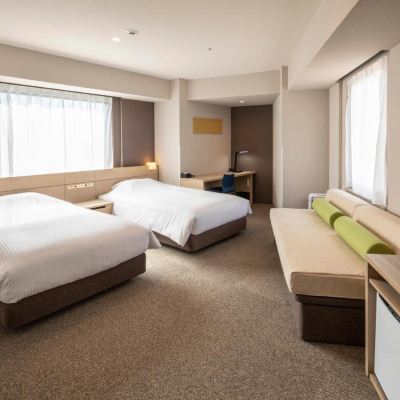 標準轉角雙床房，帶浴室，禁菸 JR高松克雷緬特飯店優惠