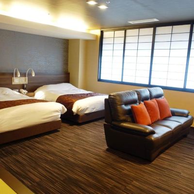 スーペリアルーム(ご利用人数4名)(畳スペース付)(禁煙) 津軽南田温泉 ホテルアップルランド クーポン