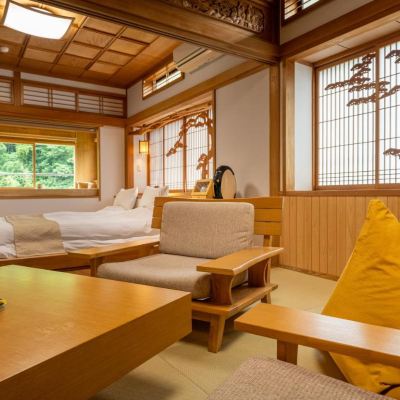 ガーデンビュースイート 古湯温泉　鶴の恩返し　よみがえりの宿　鶴霊泉 クーポン