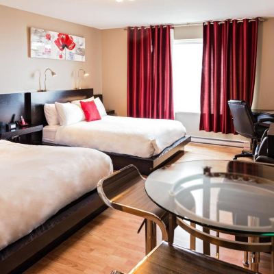 Standard Room, 2 Queen Beds Hôtel Saint-Germain Rimouski Promo Code