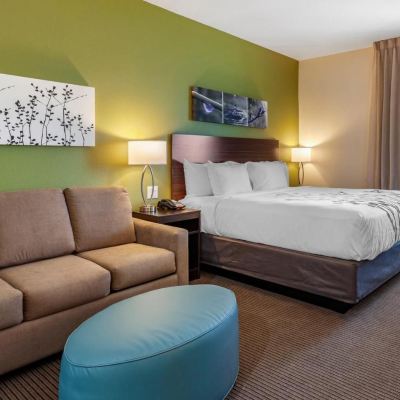 King Suite With Sofa Bed-Non-Smoking Sleep Inn & Suites Promo Code