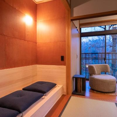 別館 和室 風呂付き 庭園ビュー 有福温泉 旅館ぬしや ～創業250年 離れの一軒宿～ クーポン