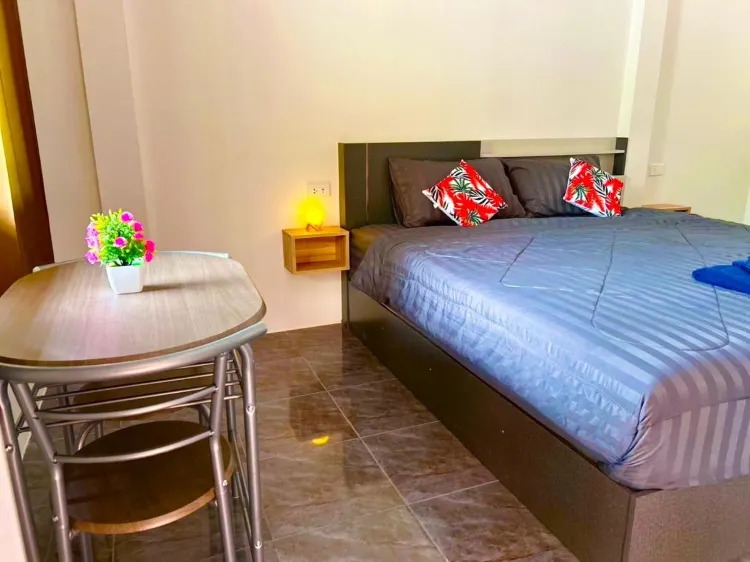 ห้องพักพร้อมเตียงคิงไซส์