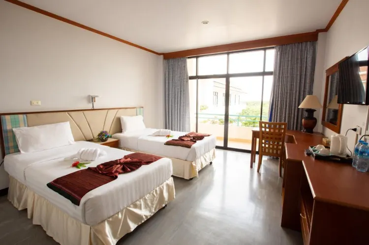 ห้องดีลักซ์ เตียงแฝด