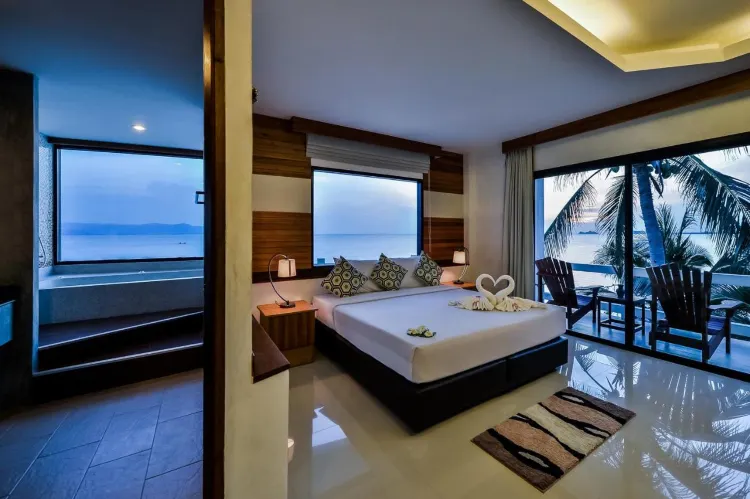 ห้องดีลักซ์ริมชายหาด