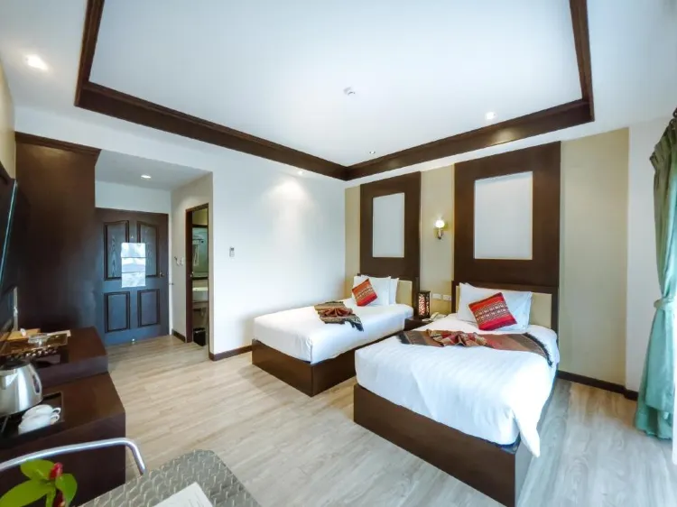 ห้องดีลักซ์ เตียงแฝด