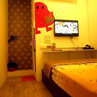 Bilik double dengan Bilik mandi persendirian Kupon Fang Zu Ming Concept Guesthouse
