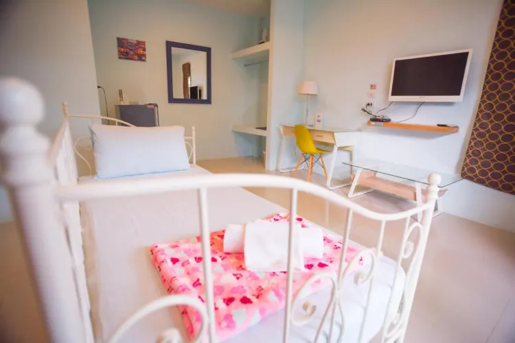 ห้องสุพีเรียร์เตียงใหญ่พร้อมโซฟาเบด