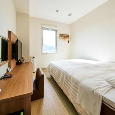 モダン和風ダブルルーム(禁煙) スーパーホテル三原駅前 クーポン