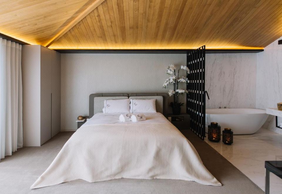 带阳台的小型套房