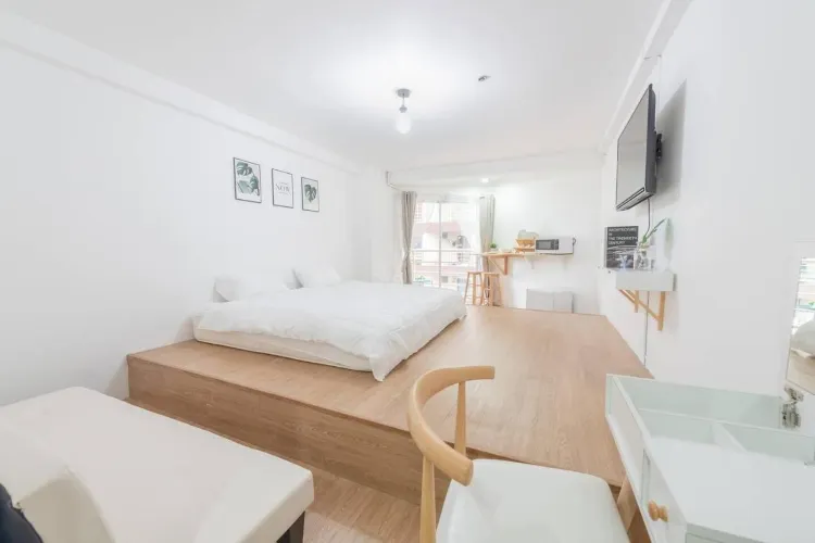 อพาร์ตเมนต์แบบ 1 ห้องนอน