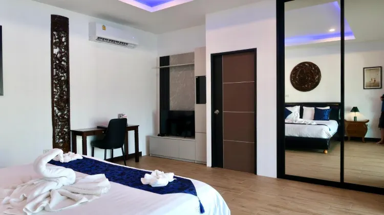 ห้องพร้อมอ่างอาบน้ำสปา(เตียงคิงไซส์)