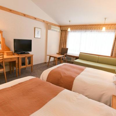 デラックスルーム（ベッド2台） 十勝サホロリゾート クーポン