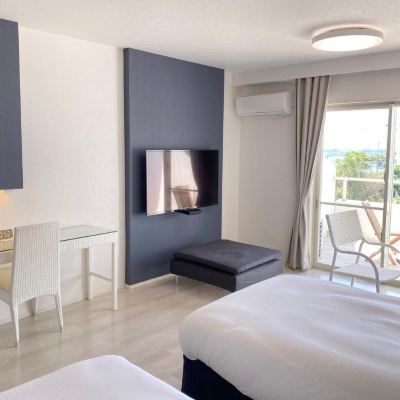 スーペリアツインルーム（バス付き・オーシャンビュー） ララマーレ古宇利 クーポン