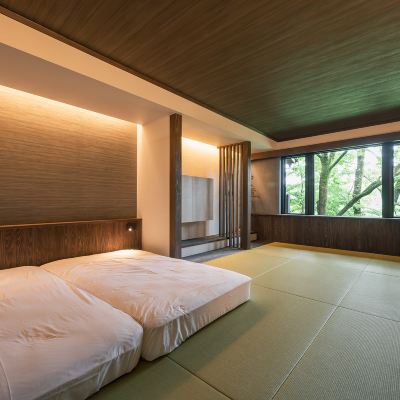 雙床房（帶獨立浴室） Kou之湯旅館優惠