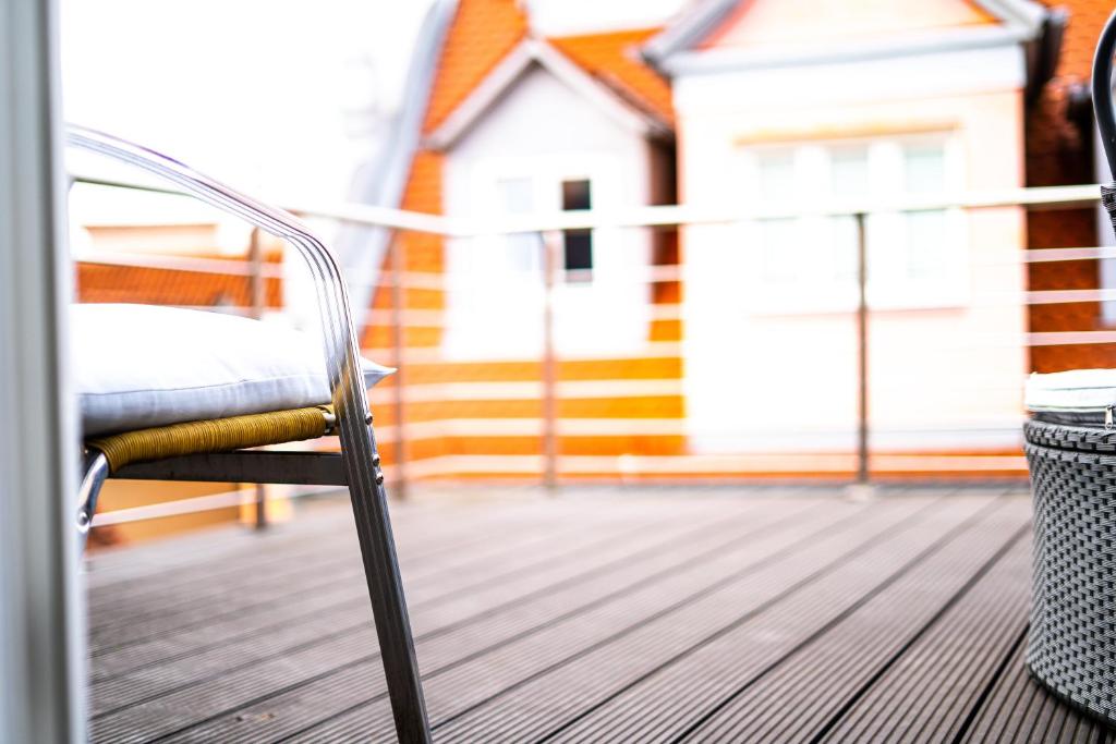 带露台的双人房