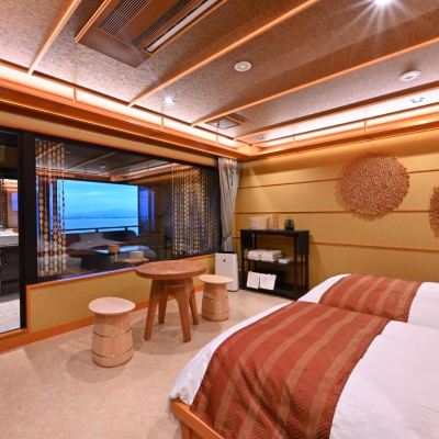 温泉露天風呂付洋室 びわ湖花街道 クーポン