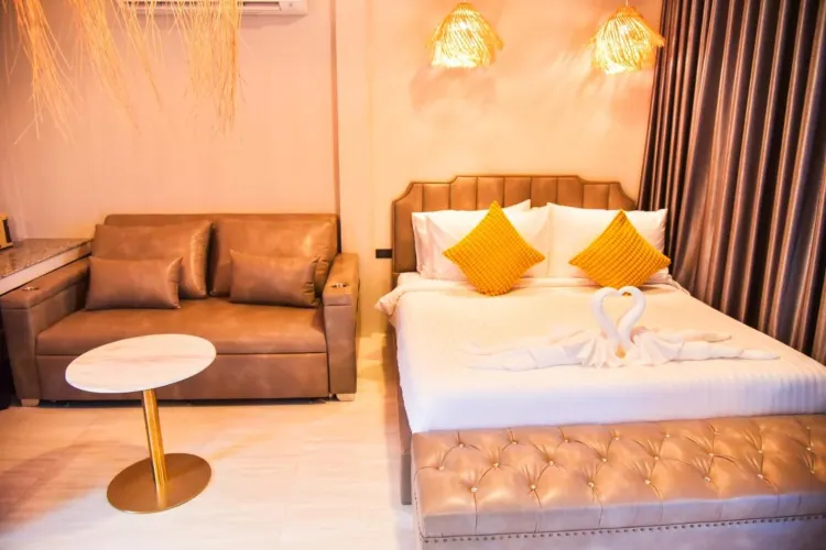 สตูดิโอพร้อมวิวภูเขา