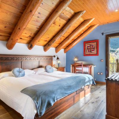 Superior Twin Room Hotel Rural El Mirador de Los Pirineos Promo Code