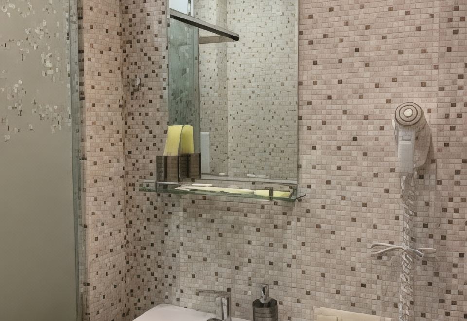 带双人床的公寓