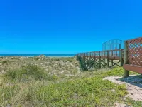 Direct Ocean Front Condo With Heated Pool Located Directly on the Ocean Hotels in Crescent Beach