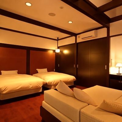 [Utatanegawa Side] Daybed With Hot Spring Annex [Twin Room] [Non-Smoking] [Mountain View] 武田尾温泉　紅葉舘　別庭　あざれ クーポン