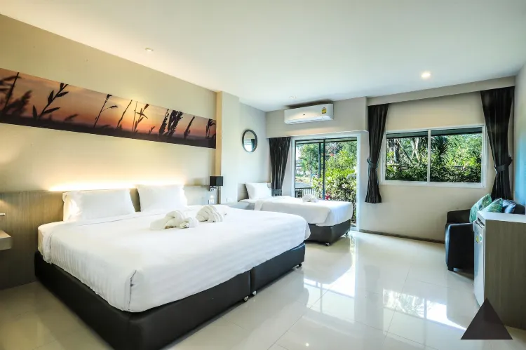 ห้องแฟมิลี่ พร้อมวิวสวน