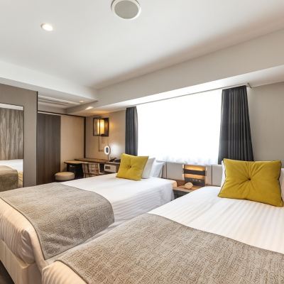 中等雙床房 禁菸 名鐵新大阪站東口飯店優惠