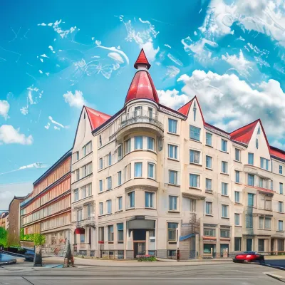 Viktorija Hotels near Powder Tower in Riga