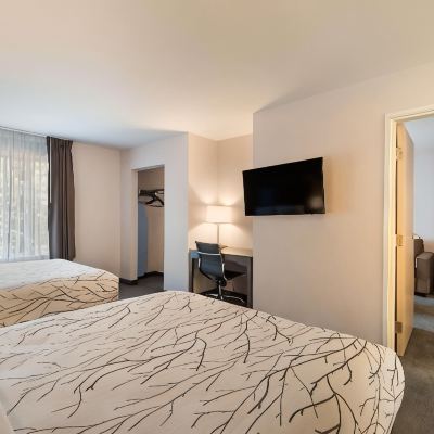 Suite with Two Queen Beds Surestay Plus Hotel by Best Western Seatac Airport Promo Code