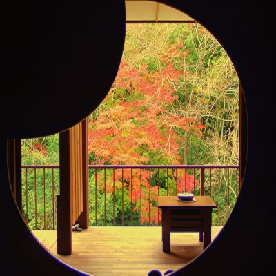 リバーサイド、プライベート温泉、露天風呂付き客室、8畳+4.5畳、良い眺め[スタンダード][和室][喫煙][リバービュー] 箱根温泉　鶴井の宿　紫雲荘 クーポン