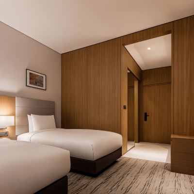Accessible Deluxe Twin Room (Wheelchair Accessible) Ramada by Wyndham Seoul Sindorim Promo Code
