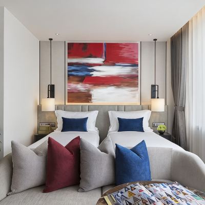 Deluxe Hotel Room Twin Ascott Embassy Sathorn Promo Code