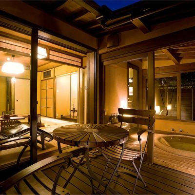 Japanese Style Room 8 Tatami with Semi Open Air Bath Bettei Haruki Promo Code