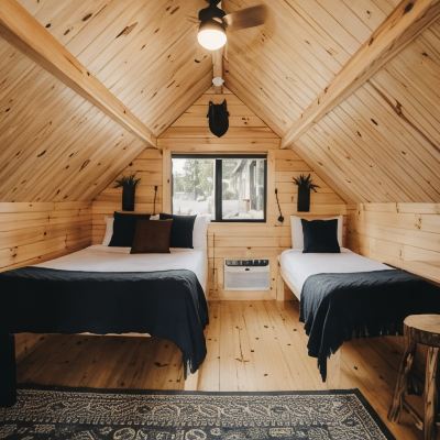 Pine Cabin (Dry Cabin-No Running Water-Exterior Bathroom 200 Ft Away) Buffalo Run Park Promo Code