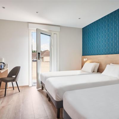 Four Single Beds Room Kyriad Sens Promo Code