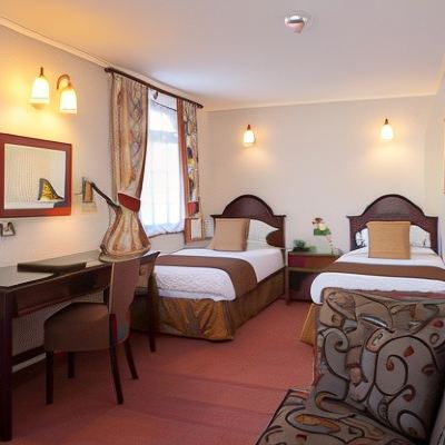 Standard Room with 2 Single Beds-Non-Smoking