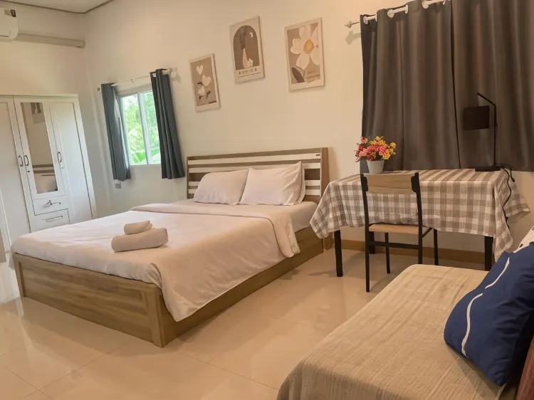 บ้านพักตากอากาศแบบสามห้องนอน