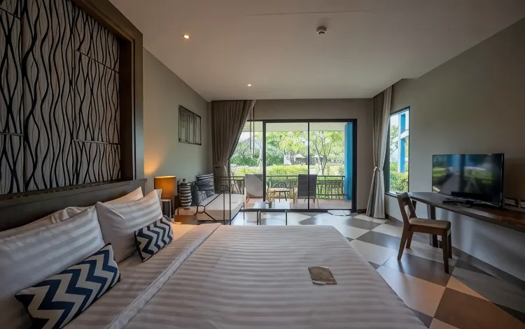 วิลล่าพรีเมียร์วิวทะเลเตียงคิง