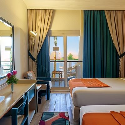 尼羅河景高級雙人房 阿蘭肯埃塔布盧克索飯店優惠