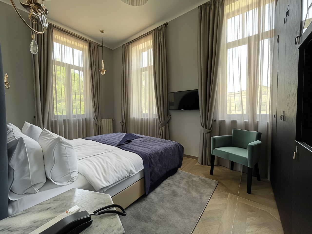 標準雙人或雙床房