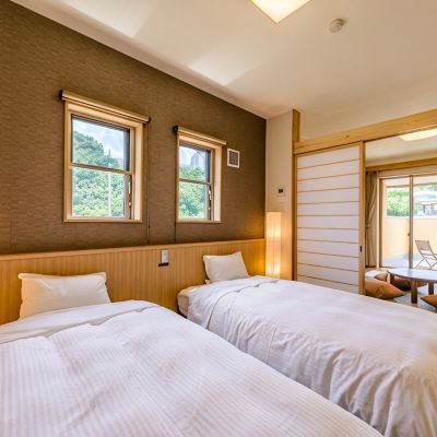 Japanese-Western Room, Mountain View, Non-Smoking (Enjoy the Starry Sky [2nd Floor]) オーシャンフロント　お宿　浜田館 クーポン