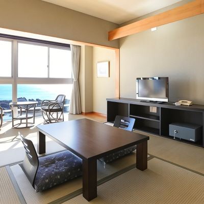 Non-Smkgtopfl.Jpn-Style10-Tatamiw/Toilet-Oceanside 潮騒リゾート鴨川 クーポン