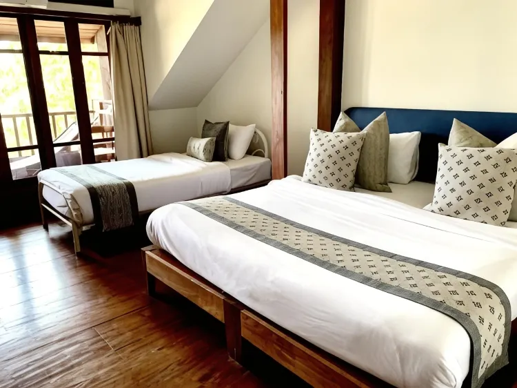 ห้องมาตรฐานสำหรับสามท่านพร้อมวิวแม่น้ำ