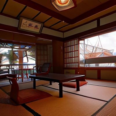 6-10 Tatami Mats[No Bath and Toilet, Free Wi-Fi][Standard][Japanese Room][Non-Smoking][Mountain View]